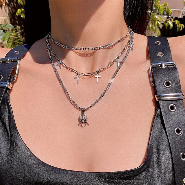2022 New Punk Silver Plated Gold Plated Shiny Butterfly Pearl Necklace Women Overlay Double Layer Clavicle Chain Jewelry Gift, Gold color
2022 New Punk Silver Plated Gold Plated Shiny Butterfly Pearl Necklace Women Overlay Double Layer Clavicle Chain Jewelry Gift, Gold color