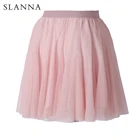 slanna wholesale adult tutu skirt elastic band waist a line minii skirt