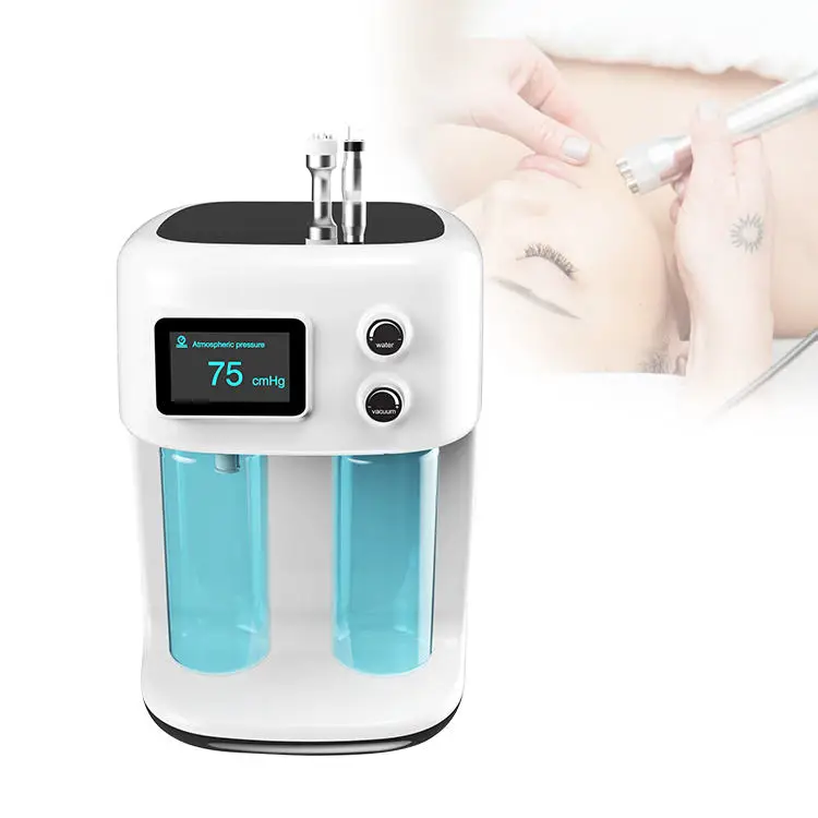 Ultrasound Skin Care Blackhead Removal Beauty Equipment Hydro Dermabrasion Cleaning Machine With High Frequency
Ultrasound Skin Care Blackhead Removal Beauty Equipment Hydro Dermabrasion Cleaning Machine With High Frequency
