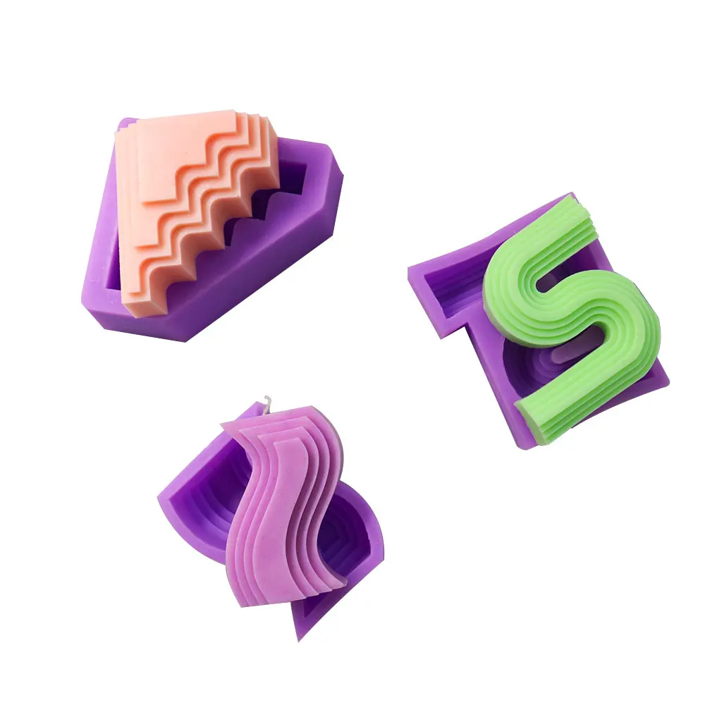 HO105 Purple Geometric silicone Candle Mold Diy candle making mould handmade soap molds clay craft tools
HO105 Purple Geometric silicone Candle Mold Diy candle making mould handmade soap molds clay craft tools