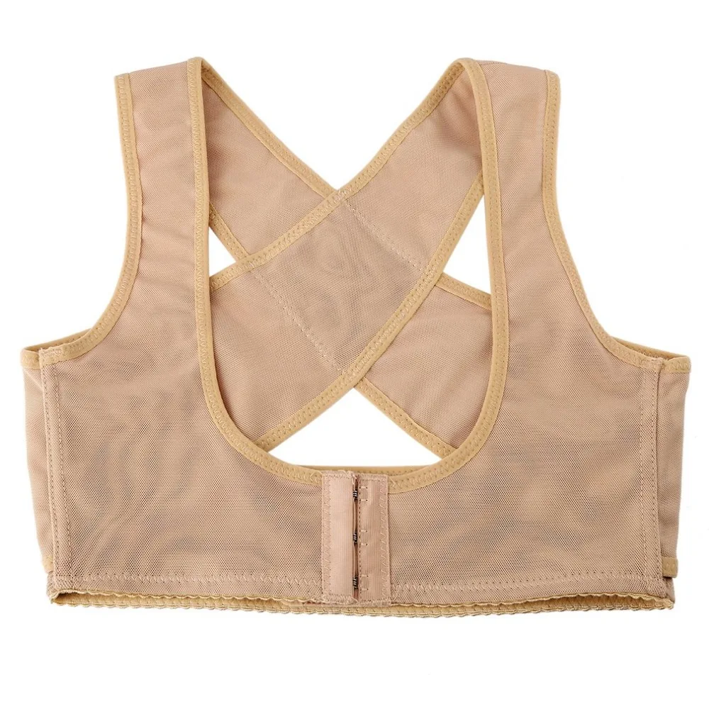 Back Brace Posture Corrector Chest Support Nylon And Spandex Elastic Posture Corrector For Women, Black, skin color
Back Brace Posture Corrector Chest Support Nylon And Spandex Elastic Posture Corrector For Women, Black, skin color