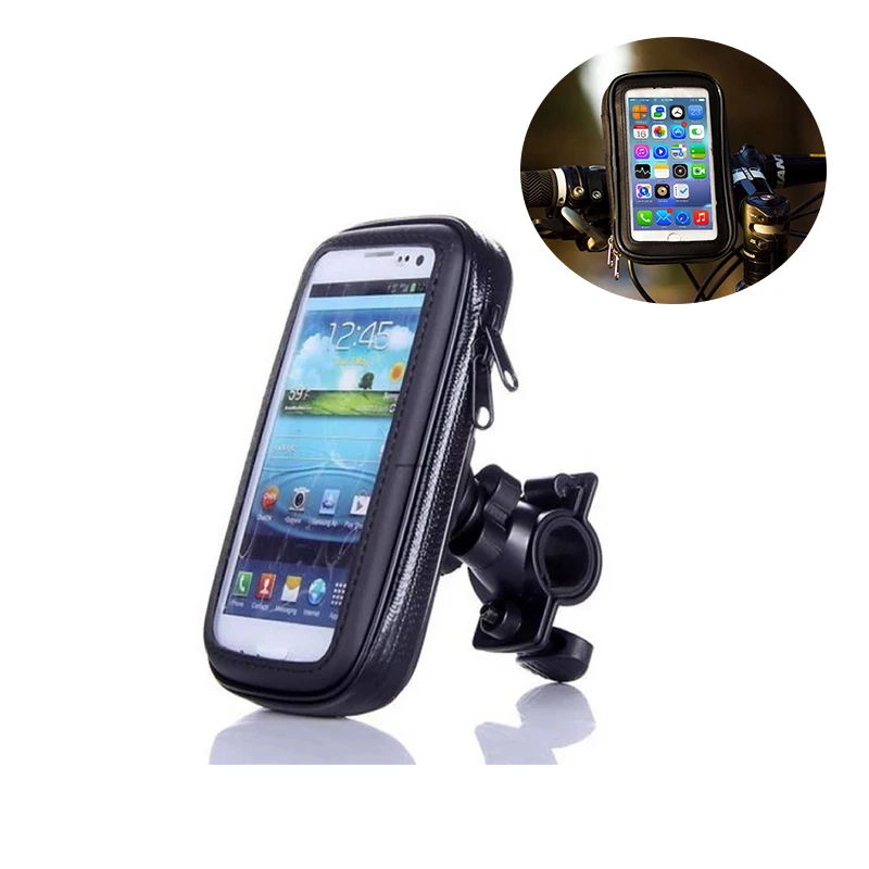Bicycle accessories Motorcycle Phone Holder Waterproof Bike Phone Case Bag for Xs Xr X 8 7 Mobile Stand Support Scooter Cover, Black
Bicycle accessories Motorcycle Phone Holder Waterproof Bike Phone Case Bag for Xs Xr X 8 7 Mobile Stand Support Scooter Cover, Black