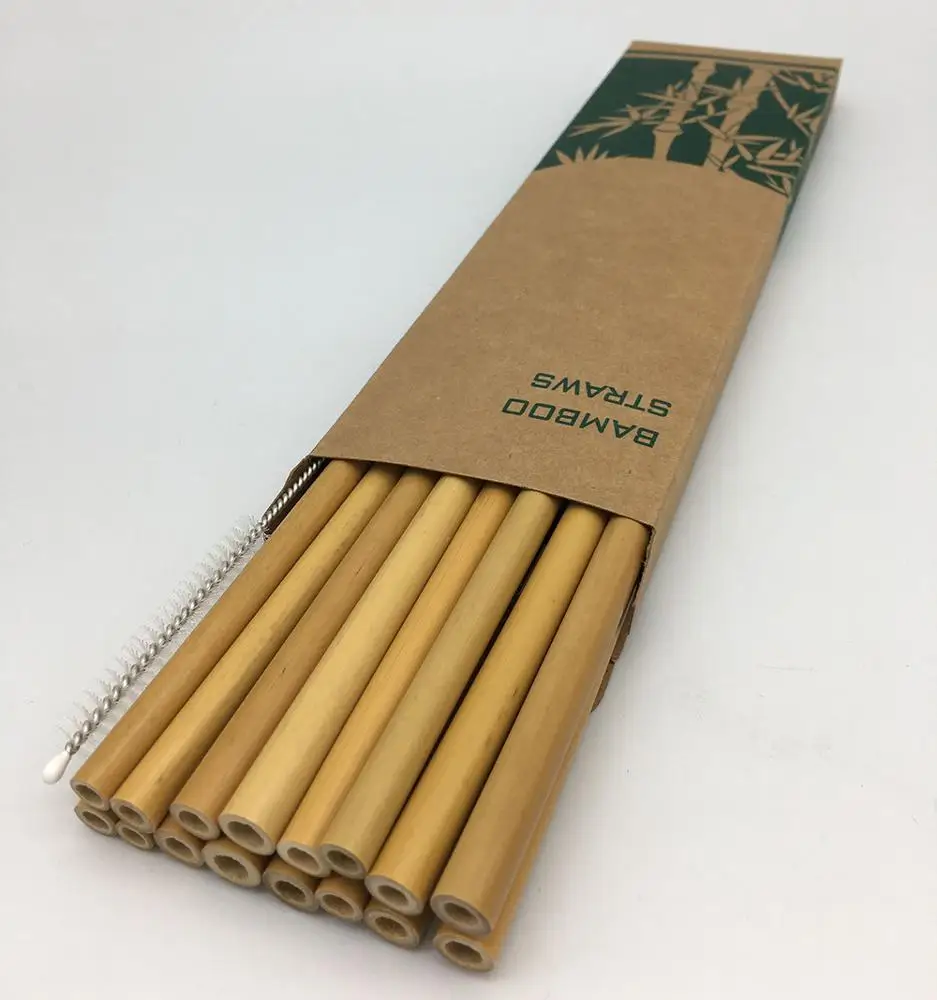 Customized Logo Green Degradable Straws Natural Bamboo Straw with Storage Pouch Box For Drinks Shop, Green, yellow
Customized Logo Green Degradable Straws Natural Bamboo Straw with Storage Pouch Box For Drinks Shop, Green, yellow