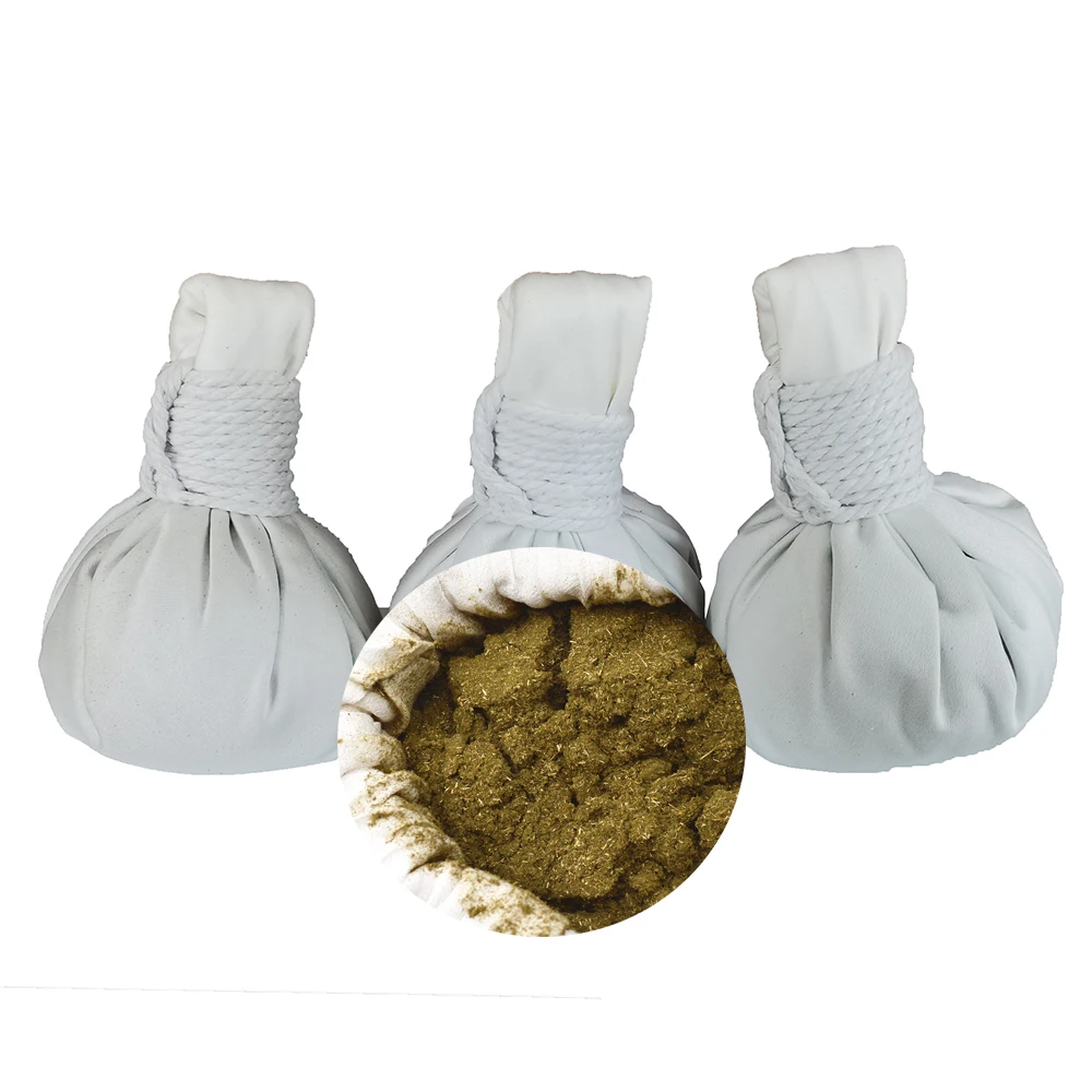Removes Moisture Thai Herbal Balls Pure Chinese Herbs Thai Herbal Compress Ball, White
Removes Moisture Thai Herbal Balls Pure Chinese Herbs Thai Herbal Compress Ball, White