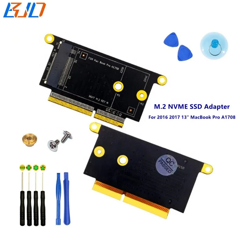 2021 NGFF NVME M.2 M-Key SSD Converter Adapter Card for 2016 2017 13 Inch MacBooks PRO A1708
2021 NGFF NVME M.2 M-Key SSD Converter Adapter Card for 2016 2017 13 Inch MacBooks PRO A1708