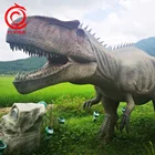 life-size animated walking robotic dinosaur model hot sale overseas