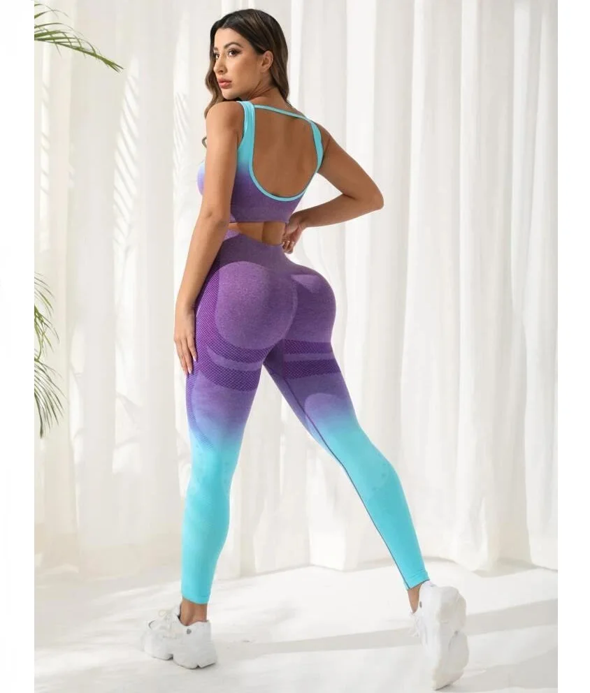 Gradient Custom Sexy Open Back Scrunch Butt Sportswear Women Seamless Fitness Yoga Gym Active Wear
Gradient Custom Sexy Open Back Scrunch Butt Sportswear Women Seamless Fitness Yoga Gym Active Wear