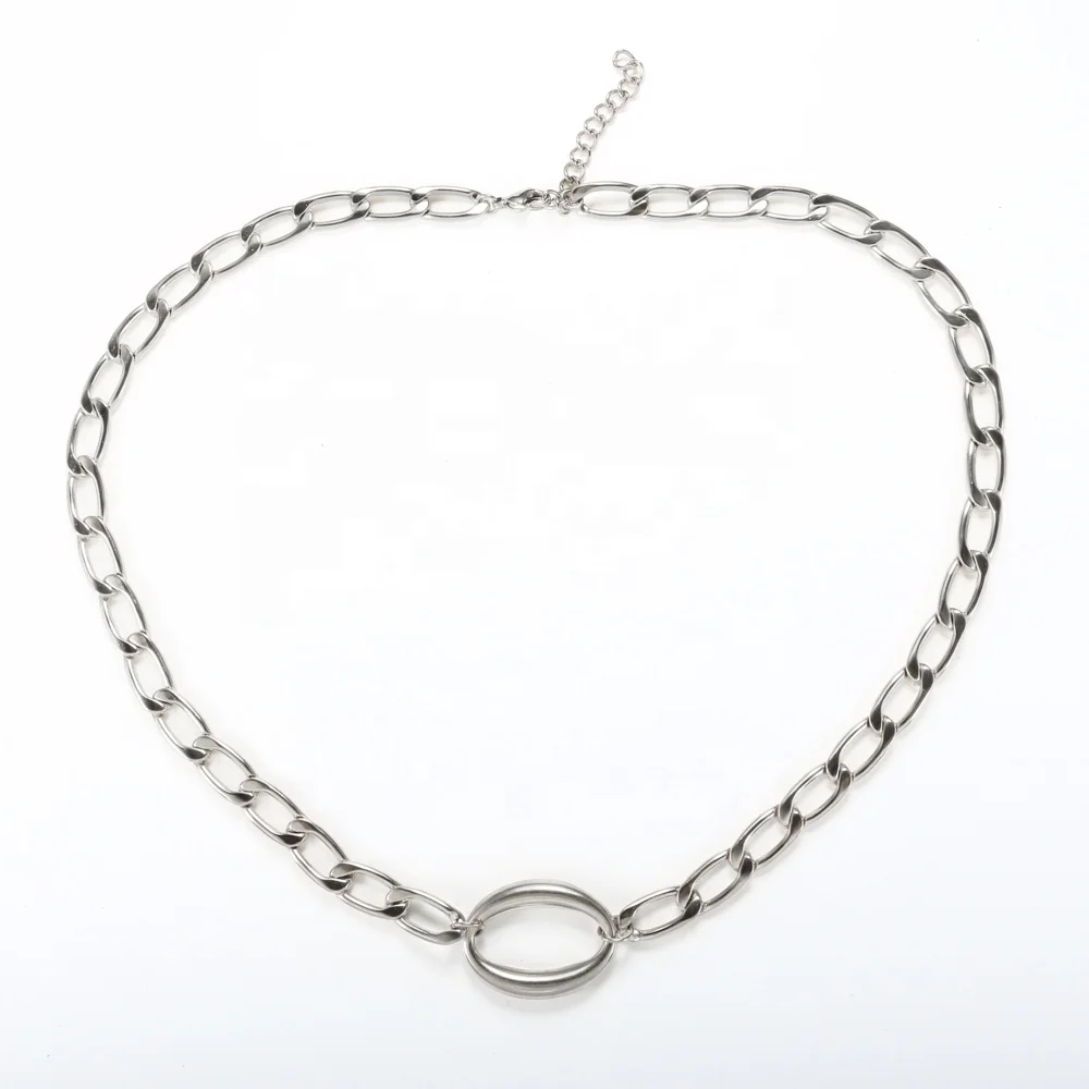 Rock And Roll Jewelry Punk Necklace Chain Stainless Steel Hip Hop Necklace For Men Women O-shaped Thick Link Chain Necklace, Gold/silver/rose gold/black
Rock And Roll Jewelry Punk Necklace Chain Stainless Steel Hip Hop Necklace For Men Women O-shaped Thick Link Chain Necklace, Gold/silver/rose gold/black
