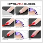 Nail Product COSCELIA Wholesale 2021 Nail Polish Color New Product 48 Colors UV Nail Gel Polish
