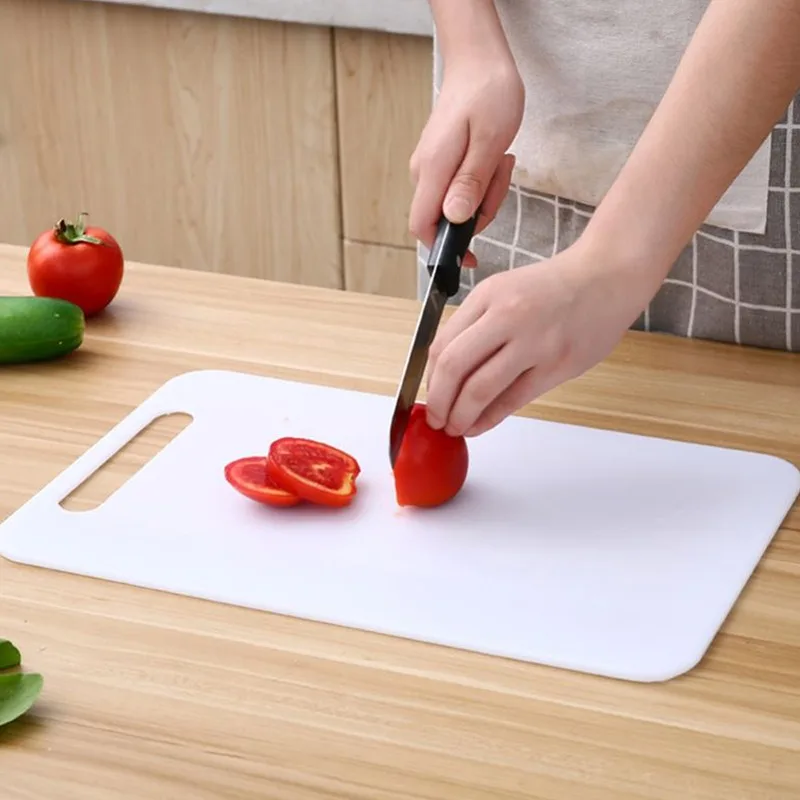 Portable Plastic Cutting Board Mat With Hanging Hole, Dark blue/green/white/yellow/purple/apricot/dark grey
Portable Plastic Cutting Board Mat With Hanging Hole, Dark blue/green/white/yellow/purple/apricot/dark grey