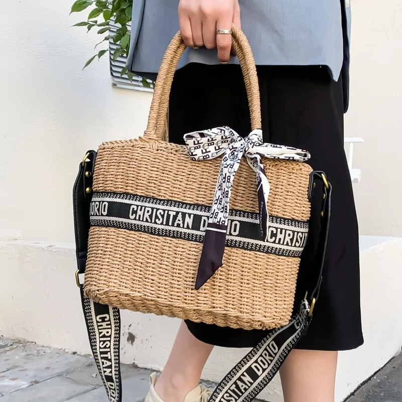 Sac a main de luxe christian d ior straw hand bag luxury women purse designer handbags famous brands
Sac a main de luxe christian d ior straw hand bag luxury women purse designer handbags famous brands