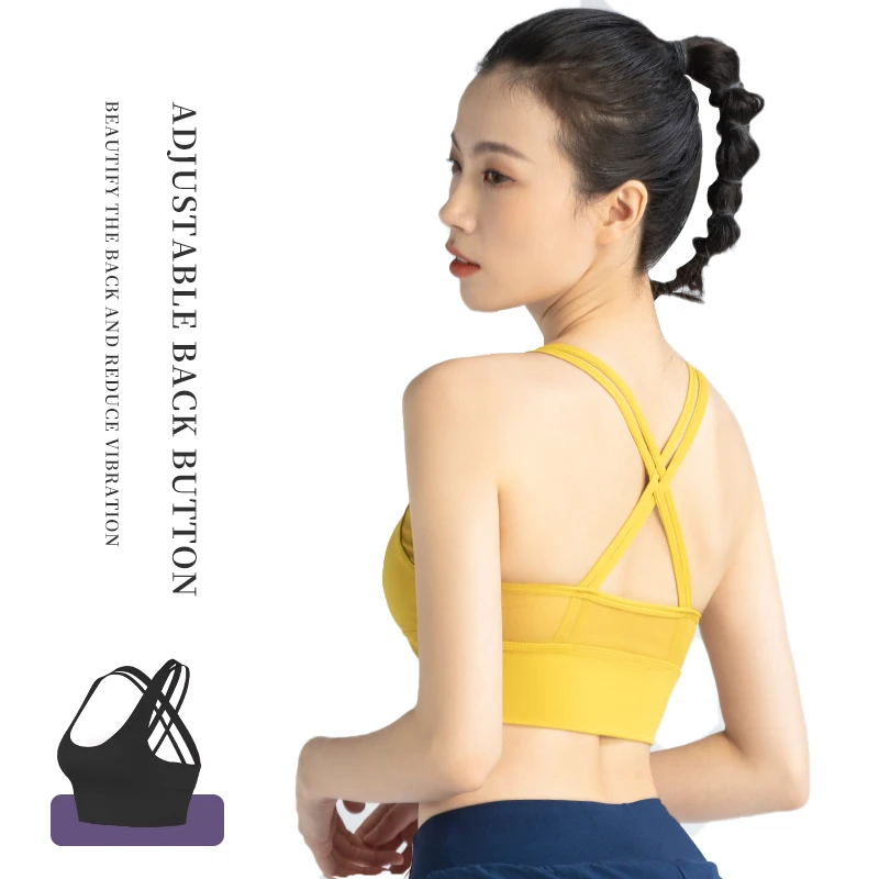 Wholesale Fast Delivery Women's Sports Bra High Impact Workout Comfortable Cross Back Strap Gym Sports Bra Top for Girls
Wholesale Fast Delivery Women's Sports Bra High Impact Workout Comfortable Cross Back Strap Gym Sports Bra Top for Girls