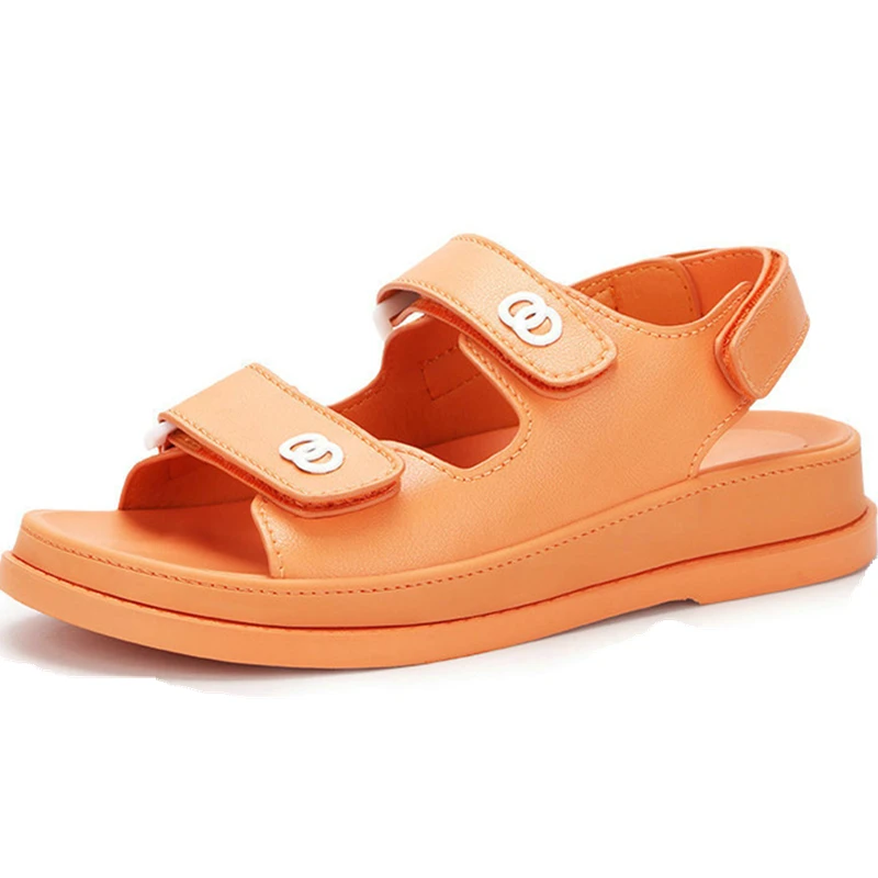 2021 Genuine Leather Women's Sandals Summer 2021 New Flat Sandals Rome Small Fragrance Ladies Sandals
2021 Genuine Leather Women's Sandals Summer 2021 New Flat Sandals Rome Small Fragrance Ladies Sandals