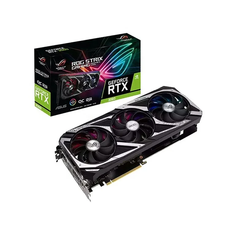 ASUS ROG-STRIX-RTX3060-O12G-GAMING Graphics Card with 12GB GDDR6 support Overclock ASUS RTX3060 12G Video Card Graphics Card
ASUS ROG-STRIX-RTX3060-O12G-GAMING Graphics Card with 12GB GDDR6 support Overclock ASUS RTX3060 12G Video Card Graphics Card