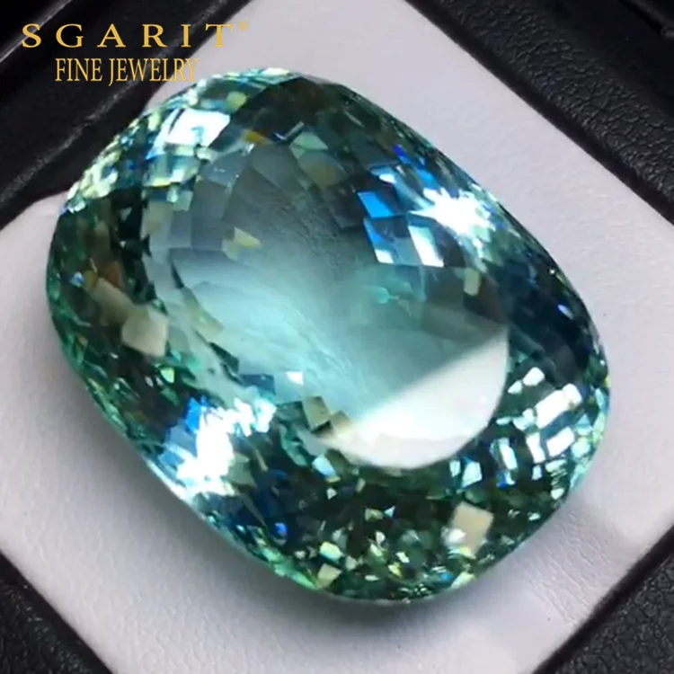 SGARIT collection rare big loose gemstone for jewelry customization 78.38ct natural paraiba tourmaline, Blue
SGARIT collection rare big loose gemstone for jewelry customization 78.38ct natural paraiba tourmaline, Blue