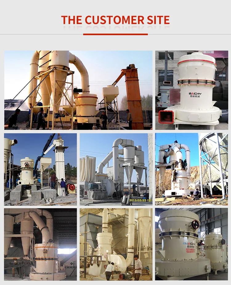 Factory Price Mine Powder Making Mill, Industrial Mineral Stone Powder Raymond Mill, High Output Gypsum Grinding Process Plant