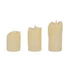 Creative LED Electronic Flameless Candle Lights simulation Flame candle tearful surface candle Lamps for Wedding