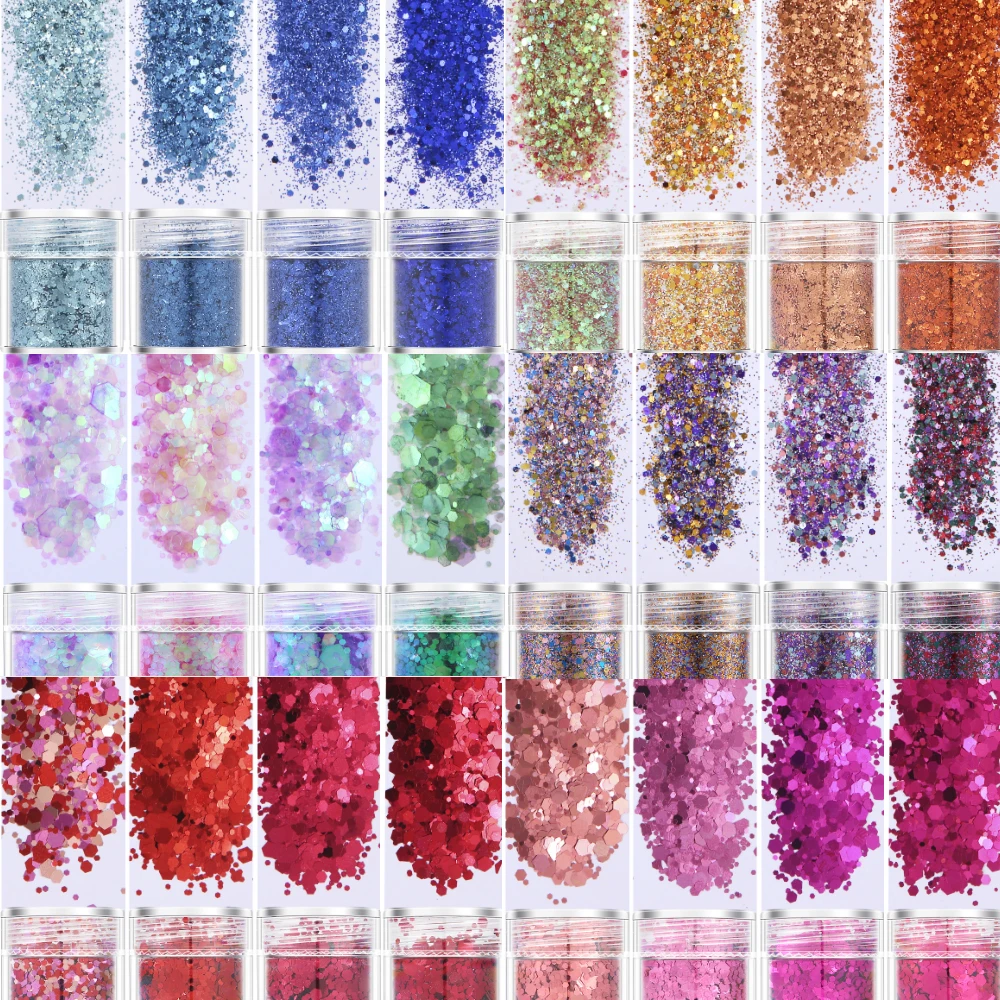 Wholesale Superfine bulk eco-friendly cosmetics grade nail glitter makeup glitter, Customized
Wholesale Superfine bulk eco-friendly cosmetics grade nail glitter makeup glitter, Customized