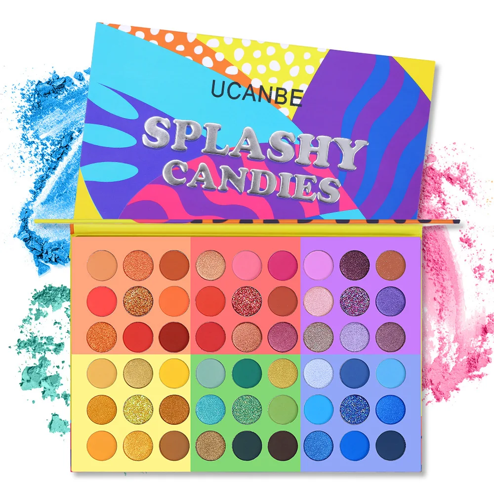 VMAE Hot selling Private Label Eyeshadow 54 Colors Waterproof Long Lasting Matte Glitter Custom logo Eyeshadow palette
VMAE Hot selling Private Label Eyeshadow 54 Colors Waterproof Long Lasting Matte Glitter Custom logo Eyeshadow palette