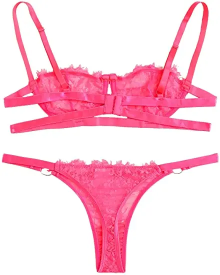 Free Shipping UW008 New Design Women's 2 Piece Sexy Underwear Set Lace Strap Bralette Bra and Panty Underwear Set, More color can choose
Free Shipping UW008 New Design Women's 2 Piece Sexy Underwear Set Lace Strap Bralette Bra and Panty Underwear Set, More color can choose