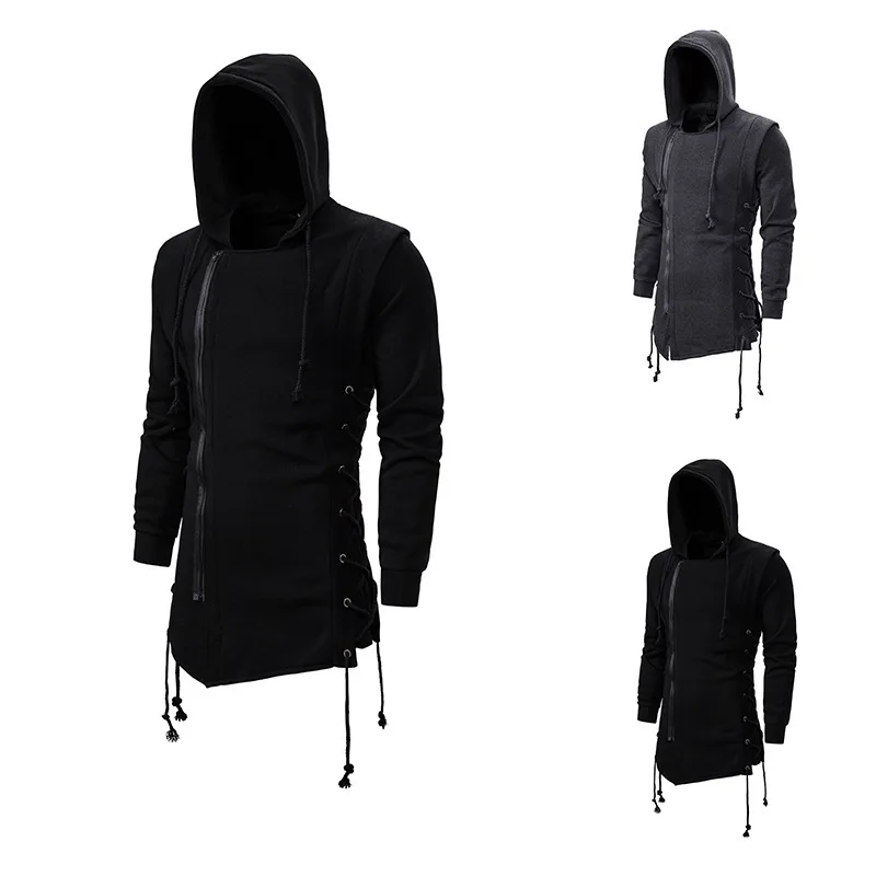 Men Hoodies Sweatshirts Casual Solid Long Sleeve Hoodie Men Slim Fit Dark Hooded Loose Jacket Coats
Men Hoodies Sweatshirts Casual Solid Long Sleeve Hoodie Men Slim Fit Dark Hooded Loose Jacket Coats