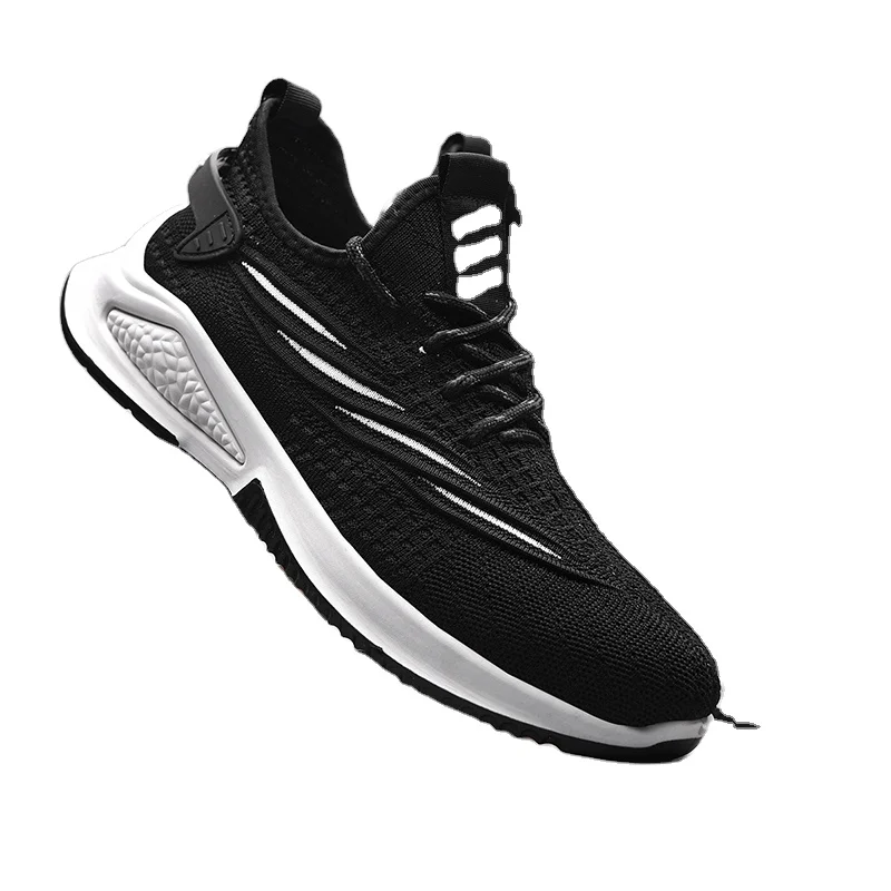 Factory Sale Cheap mesh cloth black non-slip casual men's shoes sneakers breathable outdoor sports shoe, Custom ( black&red)
Factory Sale Cheap mesh cloth black non-slip casual men's shoes sneakers breathable outdoor sports shoe, Custom ( black&red)