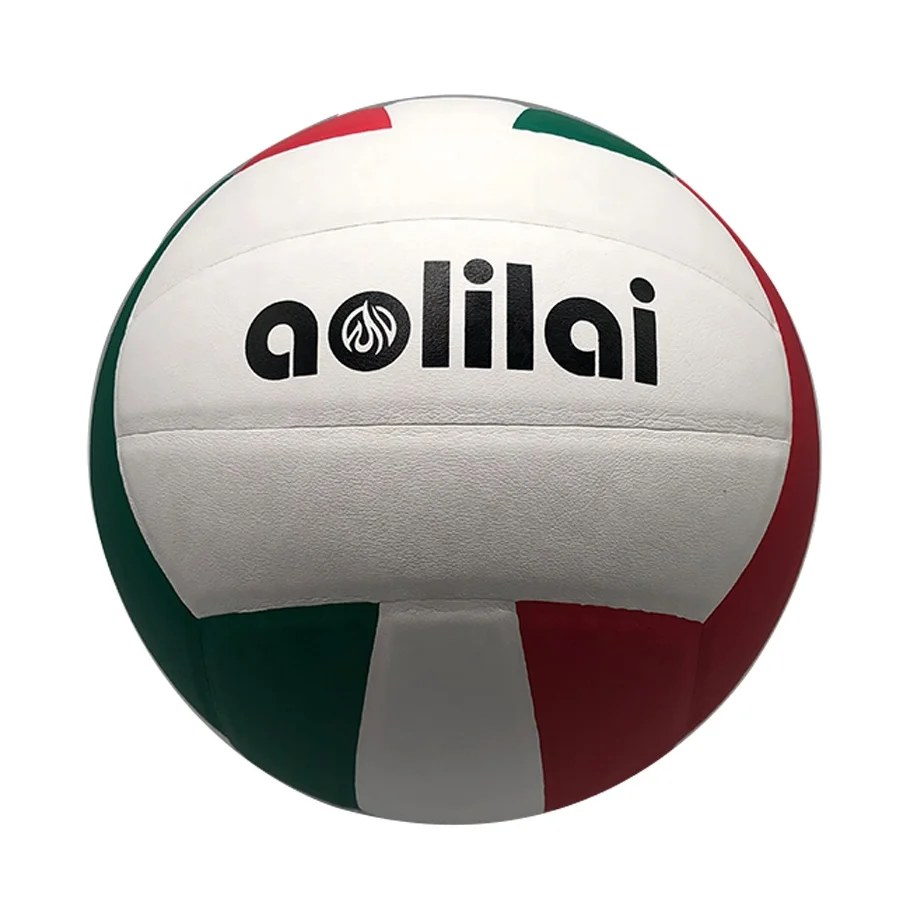 Hot Sale Micro Fiber Soft PU Leather Volleyball can Custom Your Logo Color, White red green
Hot Sale Micro Fiber Soft PU Leather Volleyball can Custom Your Logo Color, White red green