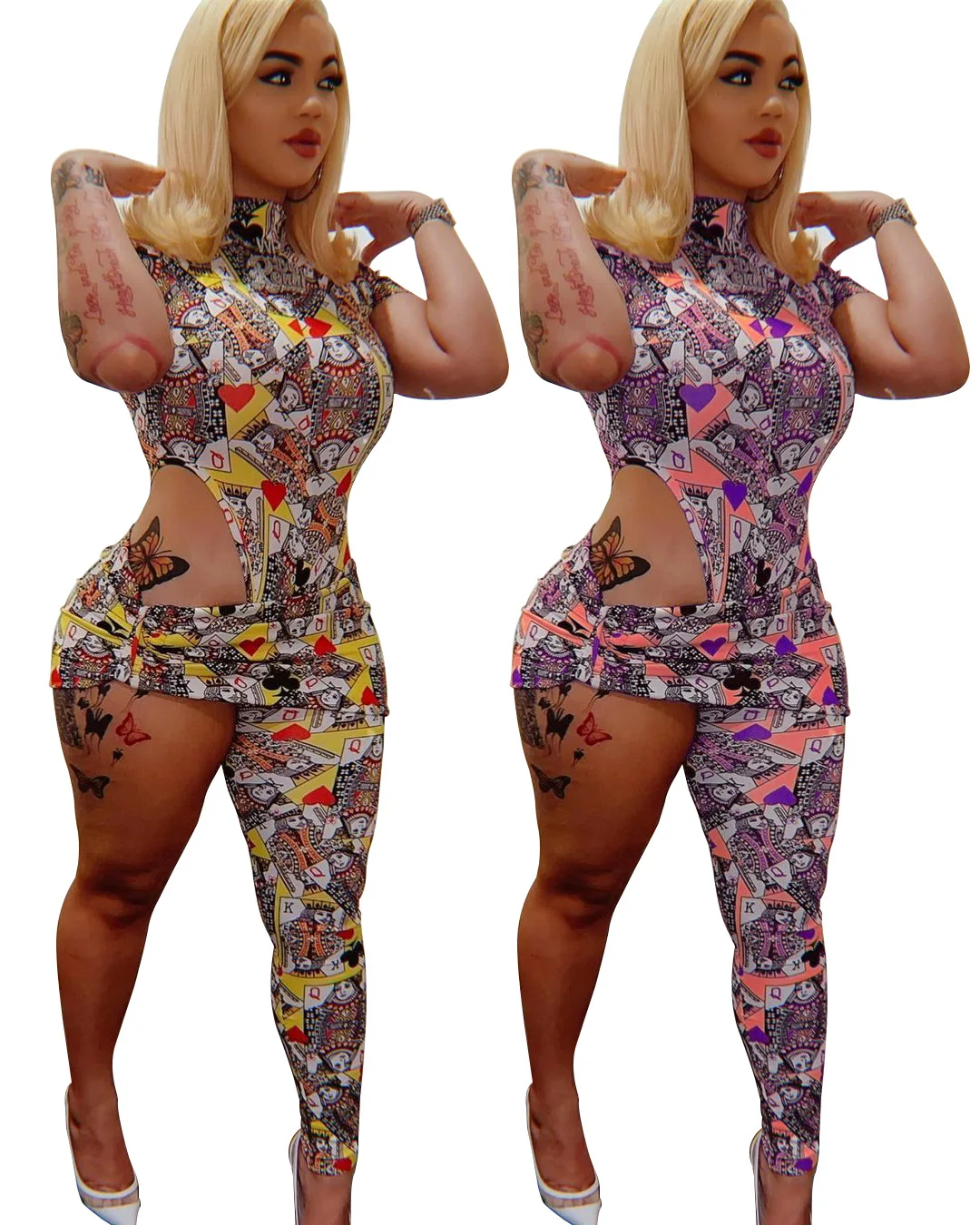 B35685A 2021 Spring summer fashion Sexy print one leg jumpsuit
B35685A 2021 Spring summer fashion Sexy print one leg jumpsuit