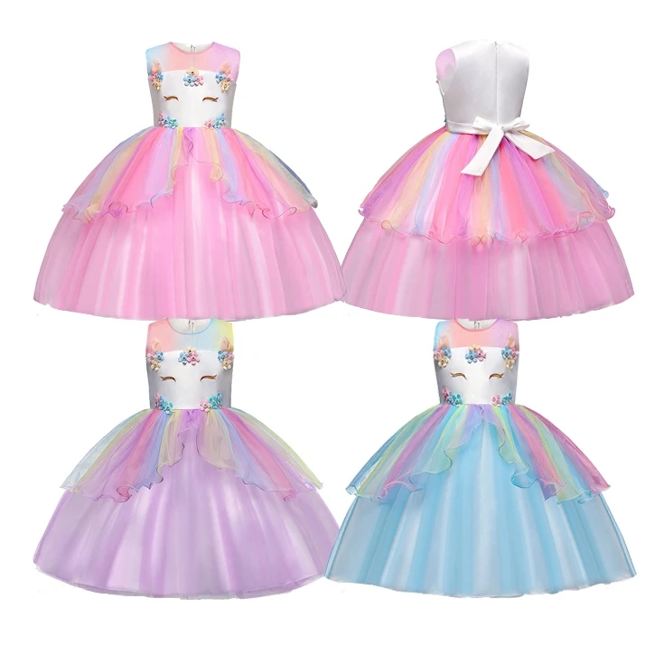 Summer kids frocks flower birthday wedding party children clothes girl princess dress, 3 colors
Summer kids frocks flower birthday wedding party children clothes girl princess dress, 3 colors