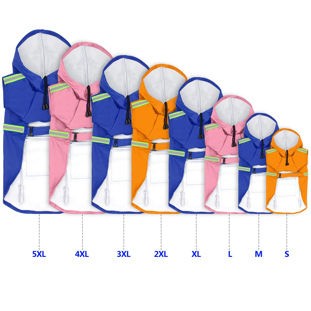 Pet Hooded Sportswear Safety Reflective Winter Coats Waterproof Dog Raincoats Jacket, Customized color
Pet Hooded Sportswear Safety Reflective Winter Coats Waterproof Dog Raincoats Jacket, Customized color