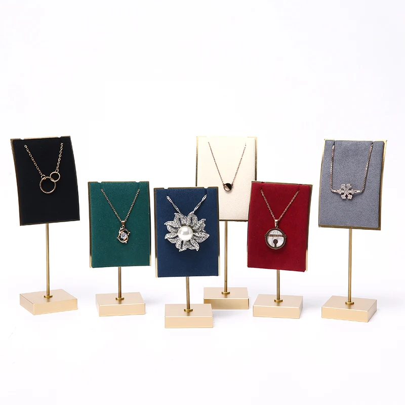 RuiChen Custom Made Velvet Jewellery Necklace Pendant Holder Rack Props Display Stand for Necklace, White,blue,gray,red,black,green
RuiChen Custom Made Velvet Jewellery Necklace Pendant Holder Rack Props Display Stand for Necklace, White,blue,gray,red,black,green