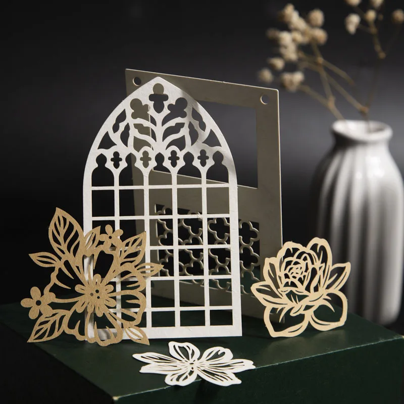 50Pieces/Pack Material Lace Paper Hollow Lace Journal Search Scene Series DIY Hardback Gift Box Material
50Pieces/Pack Material Lace Paper Hollow Lace Journal Search Scene Series DIY Hardback Gift Box Material