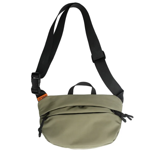 2022 designer waterproof nylon men's sling bag crossbody, couple messenger crossbody bag matching color custom logo, Black/khaki/green/blue
2022 designer waterproof nylon men's sling bag crossbody, couple messenger crossbody bag matching color custom logo, Black/khaki/green/blue