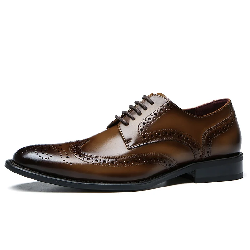 Low Top Oxfords Business Wholesale Genuine Leather Men Formal Up Latest Casual Autumn Dress Shoes Man
Low Top Oxfords Business Wholesale Genuine Leather Men Formal Up Latest Casual Autumn Dress Shoes Man
