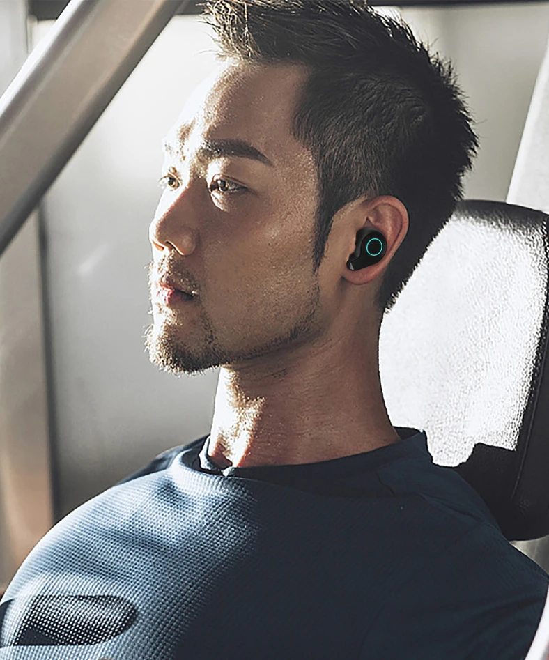 RT15 wireless Bluetooth 5.0 Earbuds with 2200mAh Charging Case LED Battery Display Waterproof True Wireless Earbuds - ANKUX.COM