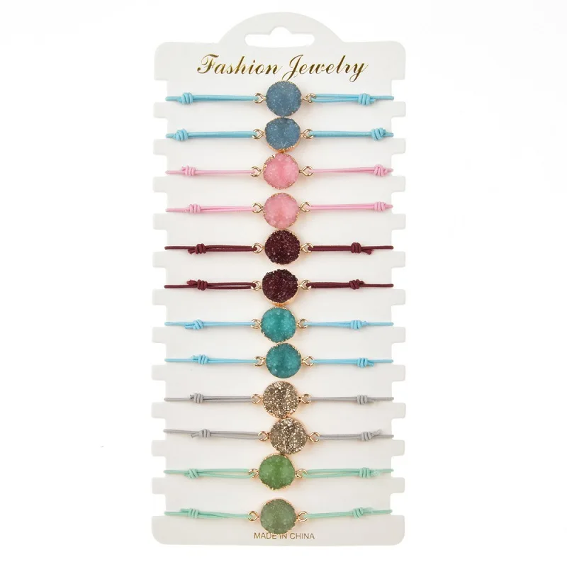 Korean Simple Resin Simulated Natural Stone Elastic Thread Bracelets Mixed Colors Friendship Elastic Bracelet
Korean Simple Resin Simulated Natural Stone Elastic Thread Bracelets Mixed Colors Friendship Elastic Bracelet