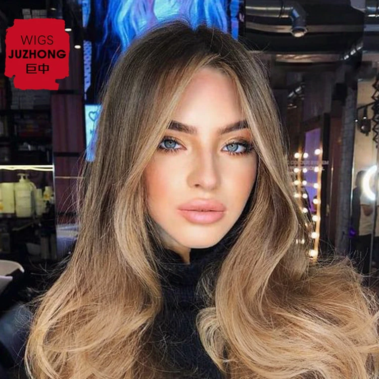 26 inch High quality Synthetic Wig brown gradient gold Short Curly Hair Suitable For All Kinds Of People JUZHONG WIGS
26 inch High quality Synthetic Wig brown gradient gold Short Curly Hair Suitable For All Kinds Of People JUZHONG WIGS