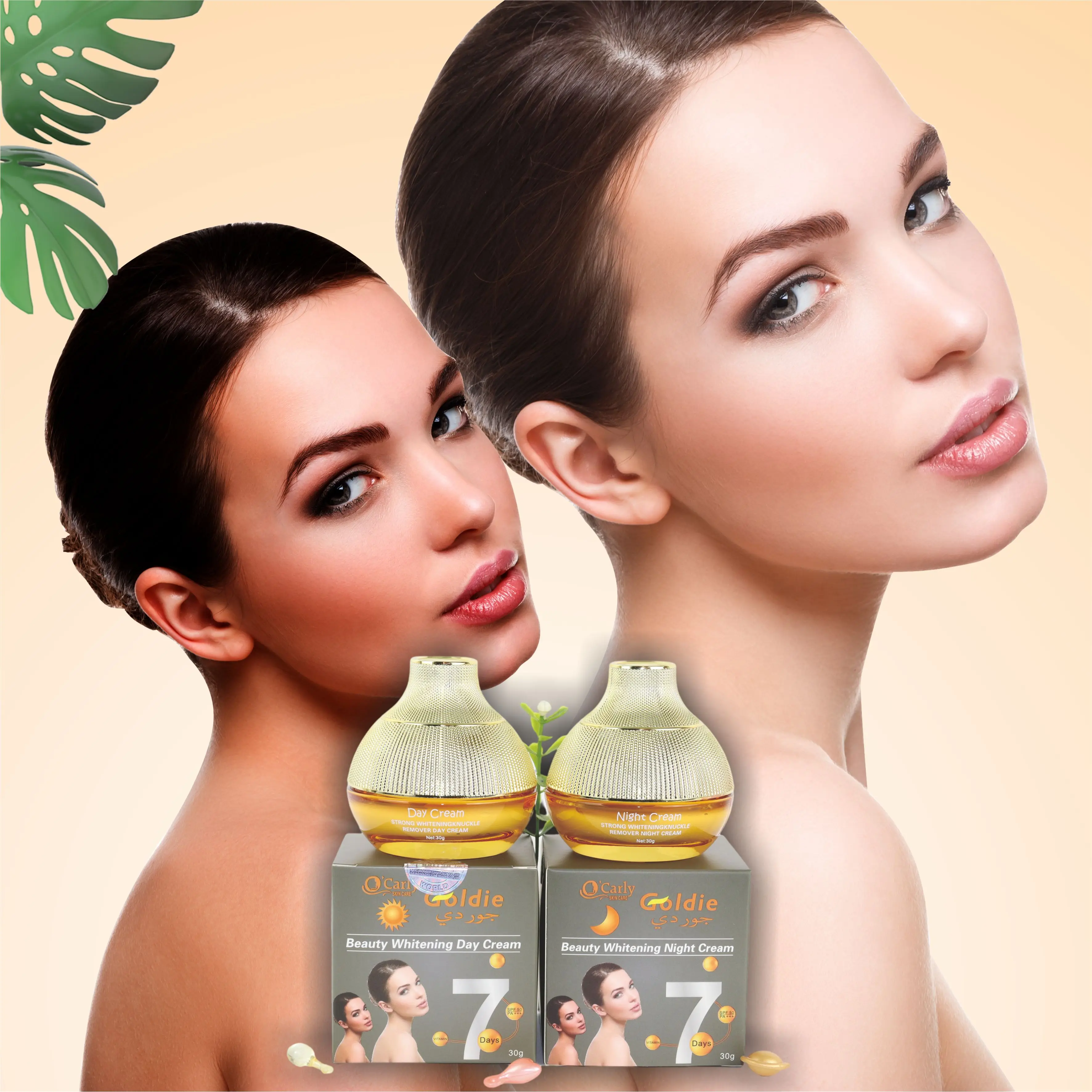 Face Cream & Lotion New Private Label Goldie Whitening 7 Days Freckles Wrinkles Pimples Remove Cream
Face Cream & Lotion New Private Label Goldie Whitening 7 Days Freckles Wrinkles Pimples Remove Cream