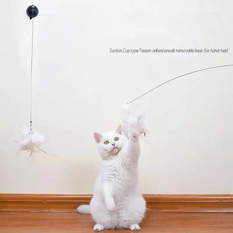 Amazon Hot Selling Sucker Cat Teaser Cat Self Play Useful Teaser Stick Toy Set With Fur
Amazon Hot Selling Sucker Cat Teaser Cat Self Play Useful Teaser Stick Toy Set With Fur