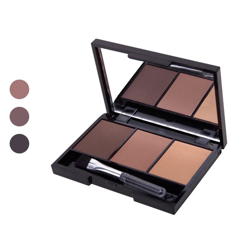 3 Color Eye Shadow Brow Makeup Palette Long-lasting Waterproof Make Up Eyebrow Shades Powder Pigmented Matte Eyeshadow Pallet
3 Color Eye Shadow Brow Makeup Palette Long-lasting Waterproof Make Up Eyebrow Shades Powder Pigmented Matte Eyeshadow Pallet