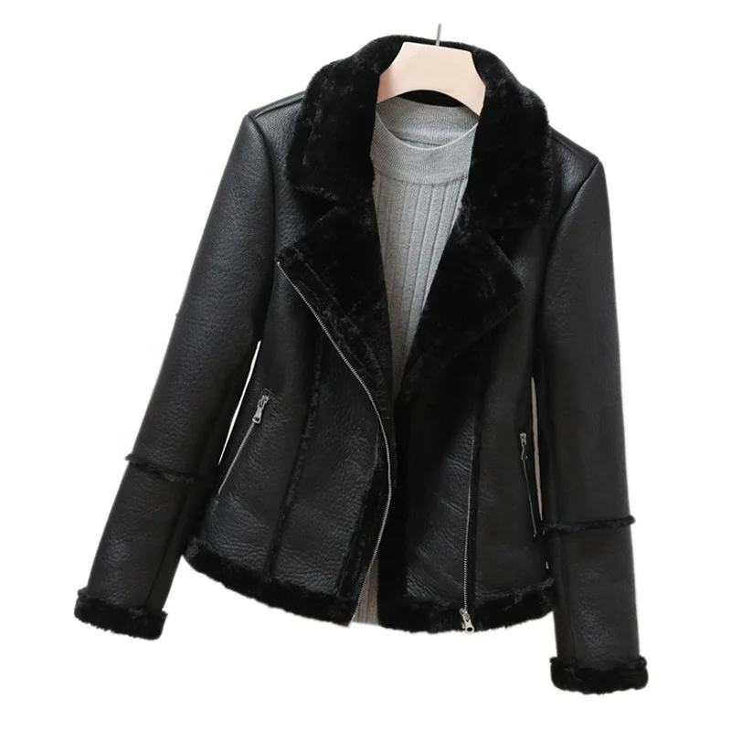 Mzl's Love Autumn And Winter European And American Ladies Warm Leather Jacket Women's Motorcycle Jacket
Mzl's Love Autumn And Winter European And American Ladies Warm Leather Jacket Women's Motorcycle Jacket