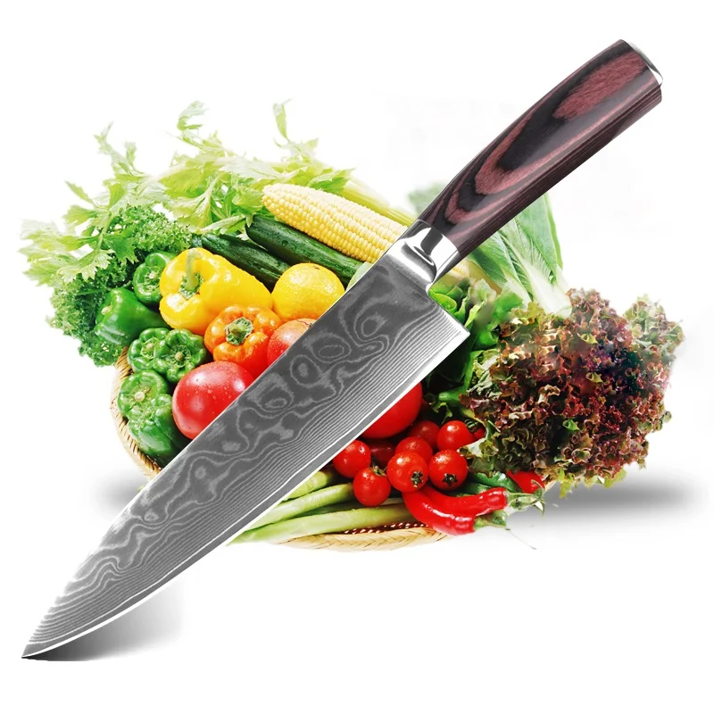 67 слой кухонный нож 8 дюймов профессиональный шеф повар ножи японский Дамаск