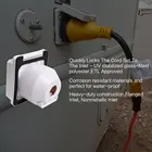 Marine 50A 125V Electrical RV External Flush Plug Socket