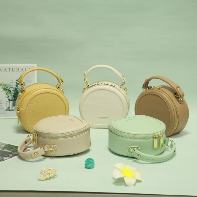 Lasvenis Famous Designer Luxury Ladies Custom Leather Round Purse Shoulder Bag Women Mini Handbag, Customized color
Lasvenis Famous Designer Luxury Ladies Custom Leather Round Purse Shoulder Bag Women Mini Handbag, Customized color