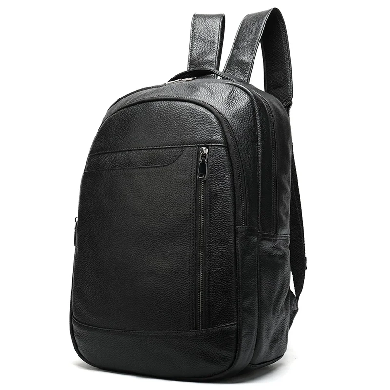 Drop shipping Men's cowhide genuine Leather Backpack 14" Laptop Backpack Travel Business Office Bag Large Capacity School Bookba
Drop shipping Men's cowhide genuine Leather Backpack 14" Laptop Backpack Travel Business Office Bag Large Capacity School Bookba