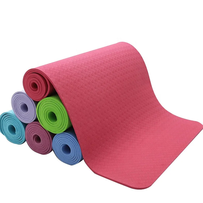 For beginners, single color TPE yoga mat for non-slip, thickened and widened, extended two-color yoga mat floor mat, Customized color
For beginners, single color TPE yoga mat for non-slip, thickened and widened, extended two-color yoga mat floor mat, Customized color