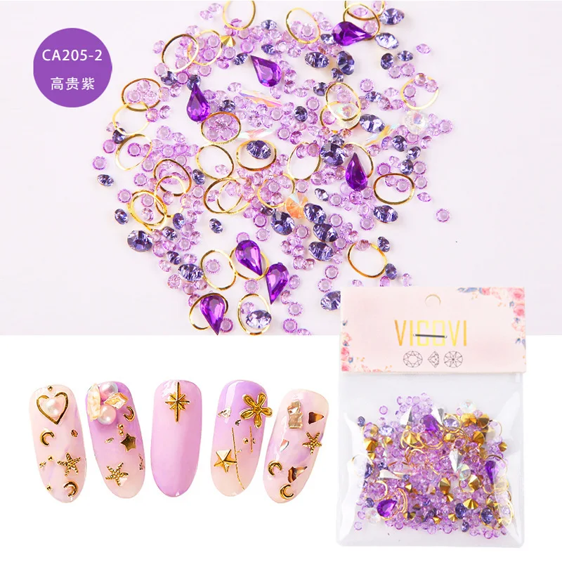 INS Popular DIY Nail mix alloy Set Nail Accessories new rivet flat diamond phone decoration, Colorful
INS Popular DIY Nail mix alloy Set Nail Accessories new rivet flat diamond phone decoration, Colorful