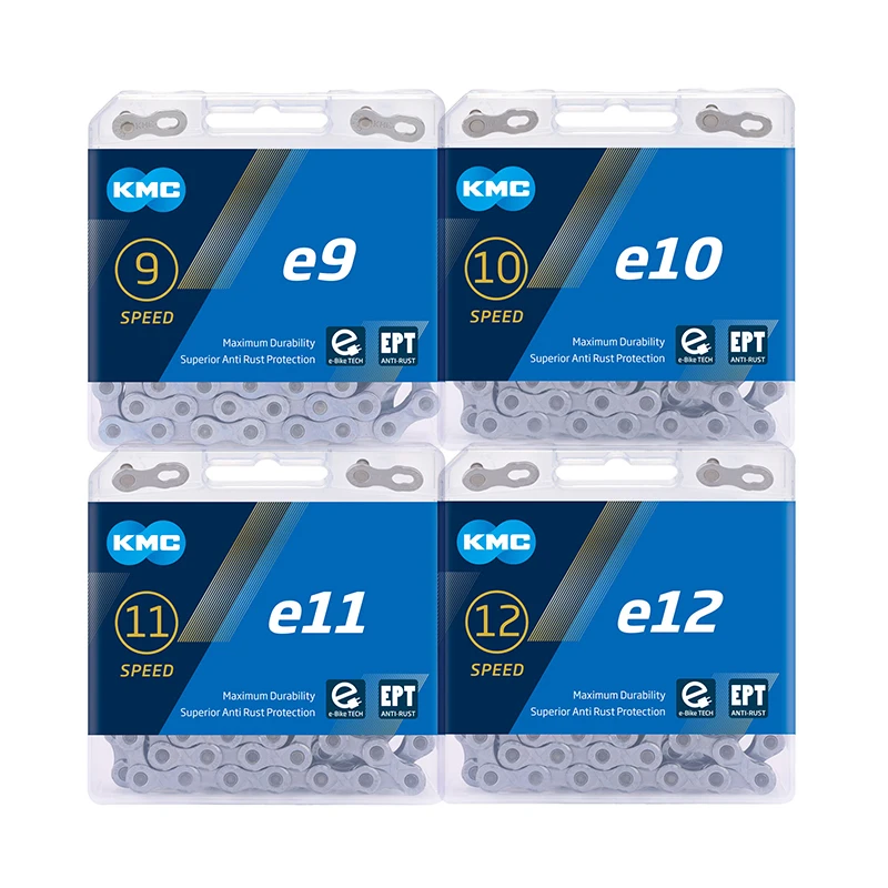 KMC E-BiKE Chain e9 e10 e11 e12 Bicycle Chains 9s 10s 11s 12s eBike Parts 130/136 Links Anti-rust Electric Sport E-BiKE Chain
KMC E-BiKE Chain e9 e10 e11 e12 Bicycle Chains 9s 10s 11s 12s eBike Parts 130/136 Links Anti-rust Electric Sport E-BiKE Chain