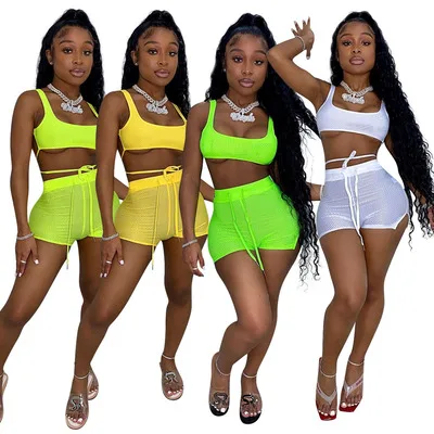 B36060A 2021 Summer Ready to ship woman sexy yoga sports set 2 pcs lady shorts set, Black/white/pink/gray/green
B36060A 2021 Summer Ready to ship woman sexy yoga sports set 2 pcs lady shorts set, Black/white/pink/gray/green