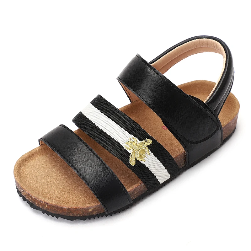 Factory wholesale children's summer shoes leisure girl's Cork bottom thick bottom flat bottom beach children's sandals, Black
Factory wholesale children's summer shoes leisure girl's Cork bottom thick bottom flat bottom beach children's sandals, Black